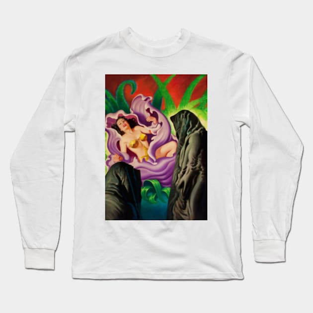 Cult of the Killer Orchid Long Sleeve T-Shirt by CheezeDealer